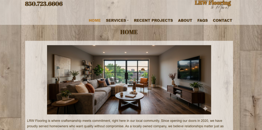 Websites for Pensacola Contractors